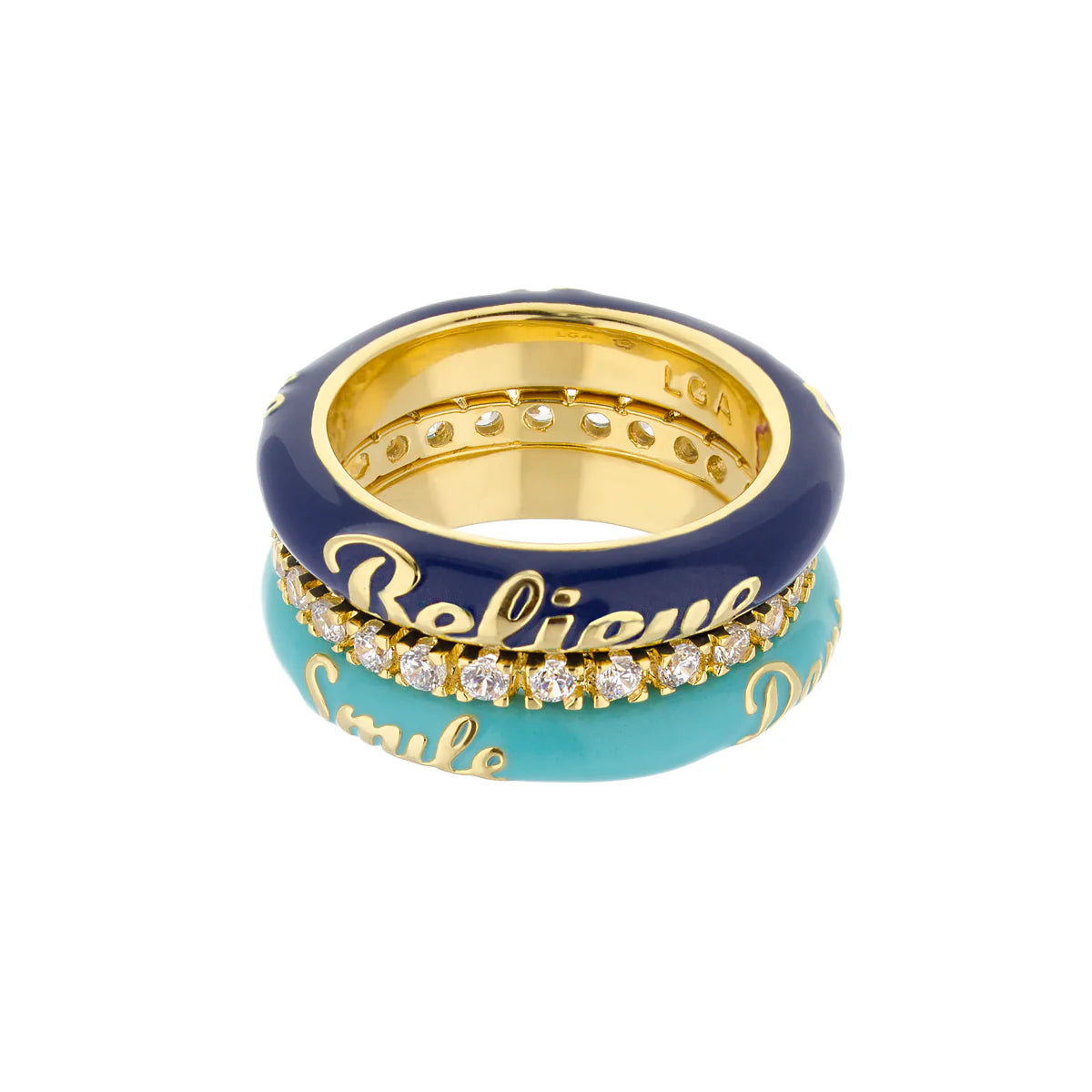 Petit Gateau Stackable Ring Set