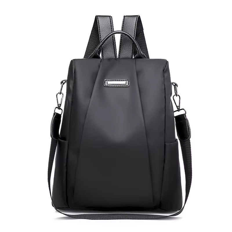 New Women'S Multifunction Backpack Casual Solid Color School Bag for Girls Fashion Detachable Strap Travel Shoulder Bag