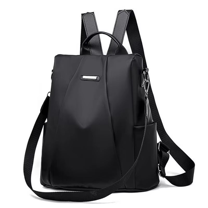 New Women'S Multifunction Backpack Casual Solid Color School Bag for Girls Fashion Detachable Strap Travel Shoulder Bag