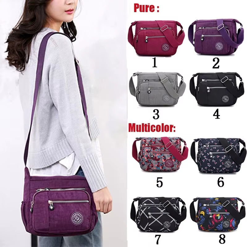 Women Handbags Messenger Bag Waterproof Cloth Bag Good Quality Diagonal Bag Shoulder Bag and Collect Wallet Bolsa